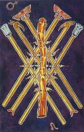The Seven of Wands